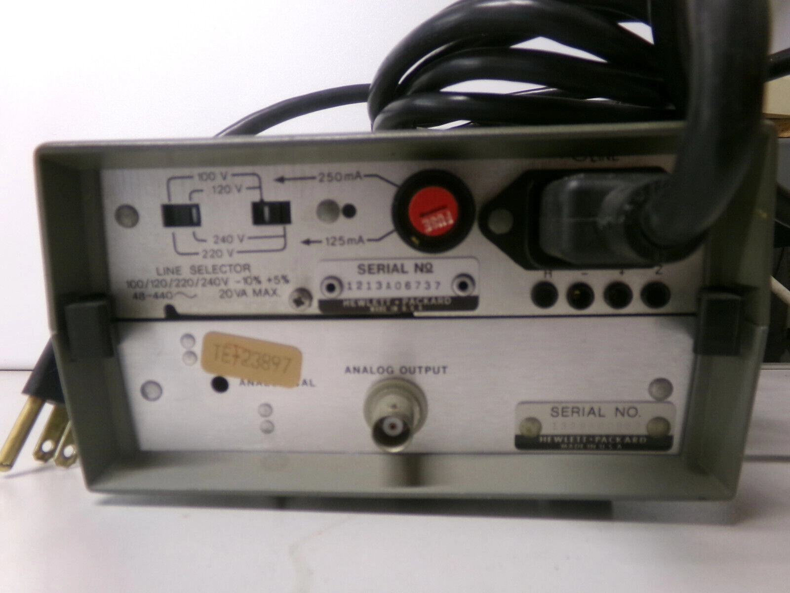 HP Hewlett Packard 2802 thermometer 34740 display