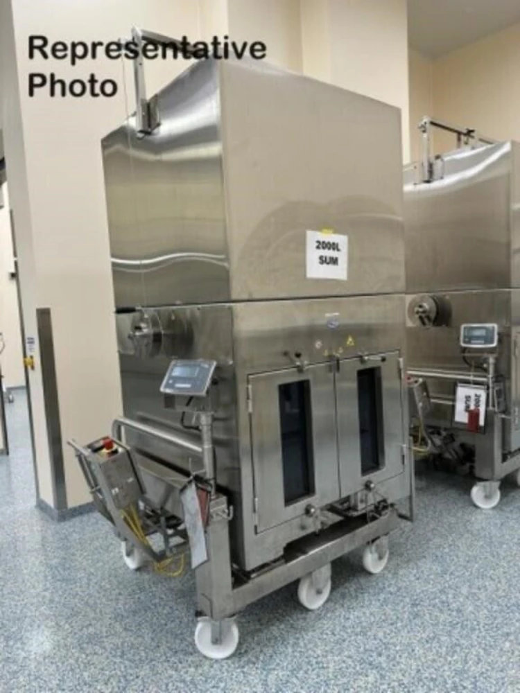 Unused Pall 2000L LevMixer Single-Use Mixer