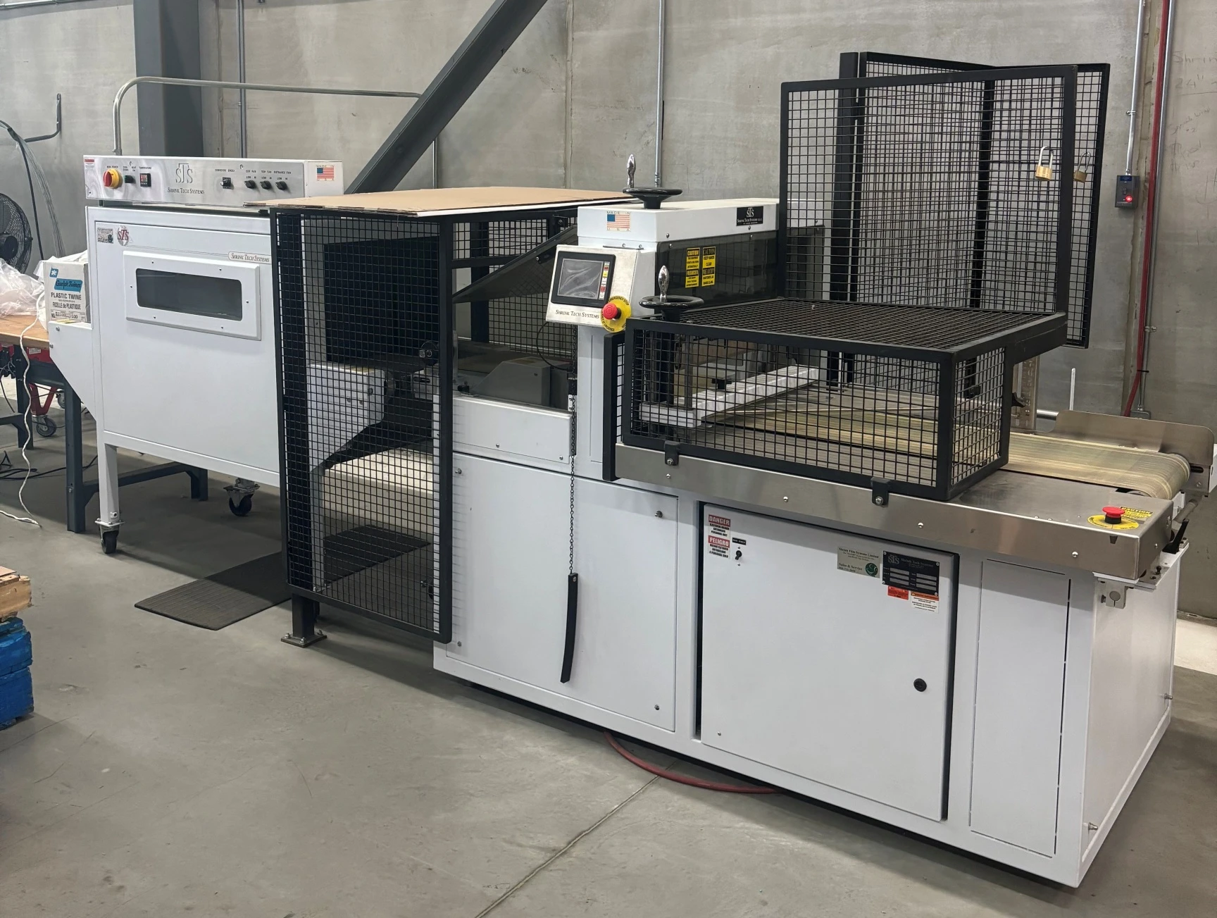 Used Shrink Tech Systems Sealer and Tunnel Model STS-17