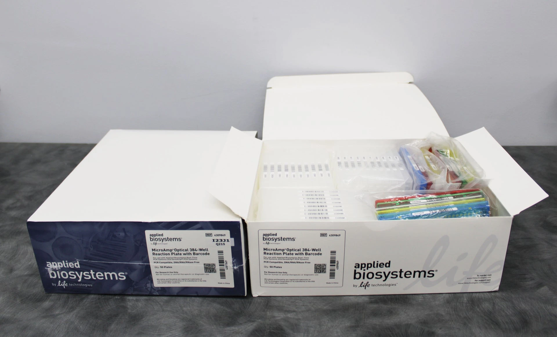 Applied biosystems 4309849 MicroAmp Optical 384-Well Reaction Plates w/Barcode
