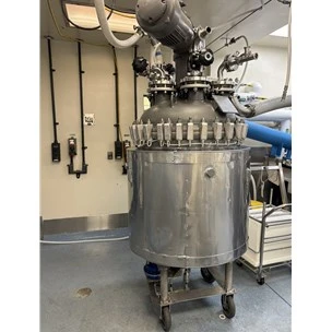 Used 100 Gal De Dietrich Glass Lined Reactor For Sale