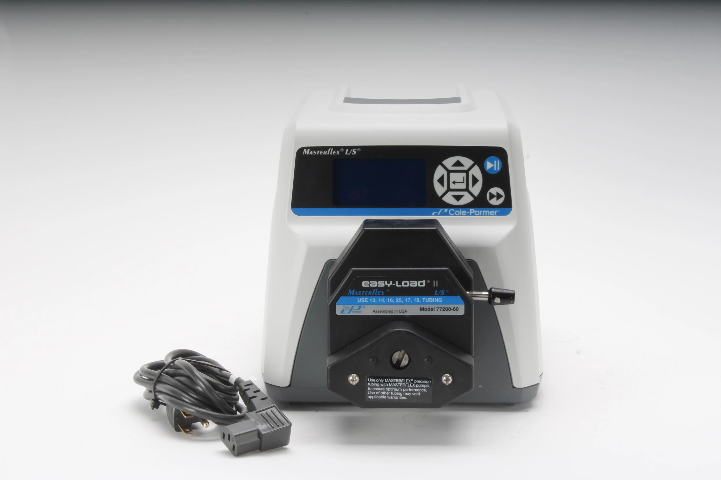 Cole Parmer Masterflex L/S Digital Pump Drive 07522-20 With 77200-60 Pump Head