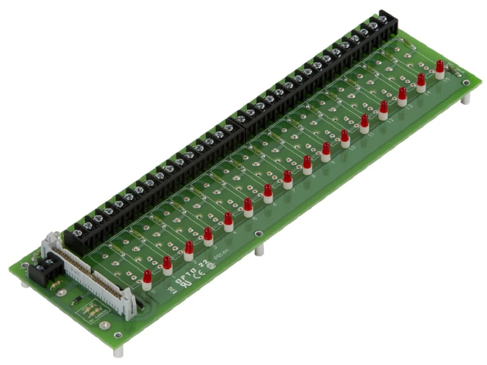 Opto 22 PB16H G1 16-Channel Rack with Header Connector