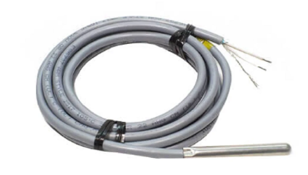 Johnson Controls A99BA-200C Replacement PTC Sensor with 6-1/2 ft Shielded Leads