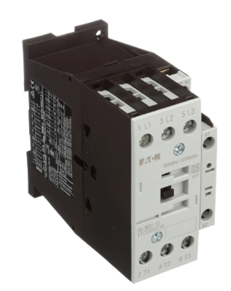 Eaton XTCE025C10TD Non-Reversing Contactor 3P 25A 27VDC C Frame