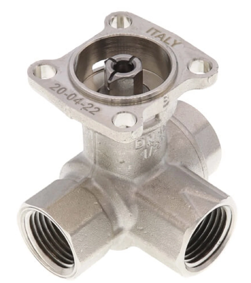 Belimo B315 1/2" B3 Series, 3-Way Brass Valve w/ Stainless Steel Ball Stem