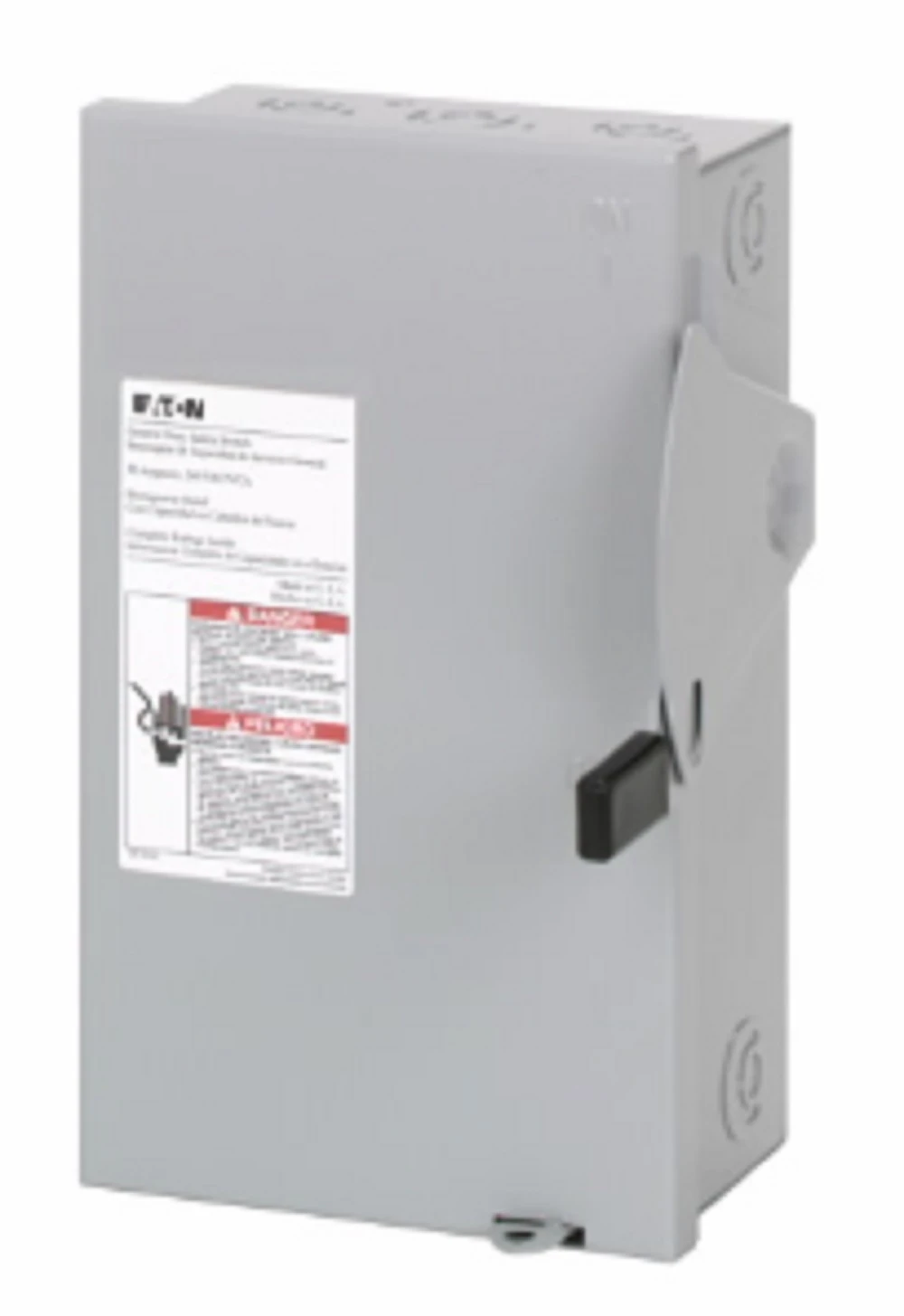 Cutler-Hammer Eaton DG221UGB Safety Switch General Duty 2P 30A 240V 50/60Hz 3R