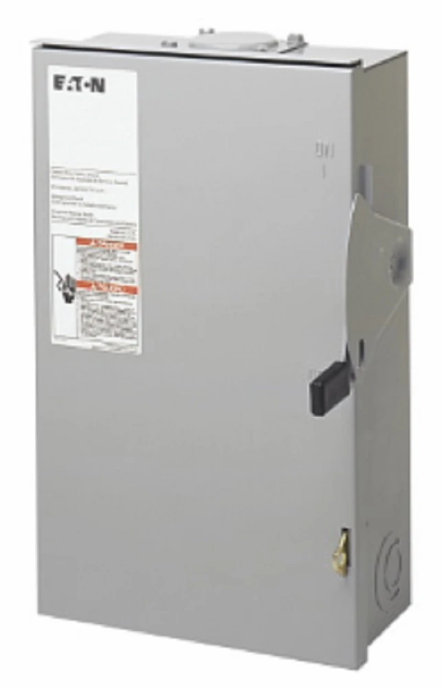 Cutler-Hammer Eaton DG322URB Safety Switch General Duty 3P 60A 240V 3W NEMA 3R