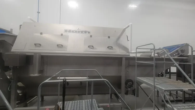 HAITH Vegetable Barrel Washer , Potato Washing Line