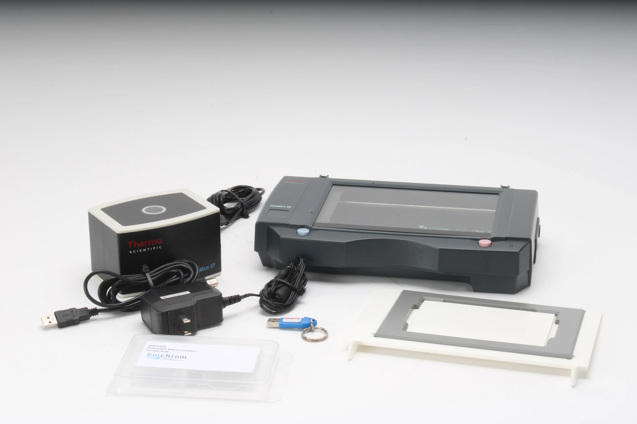 Thermo Scientific VisionMate SR &amp; ST 2D Barcode Reader With Accessories