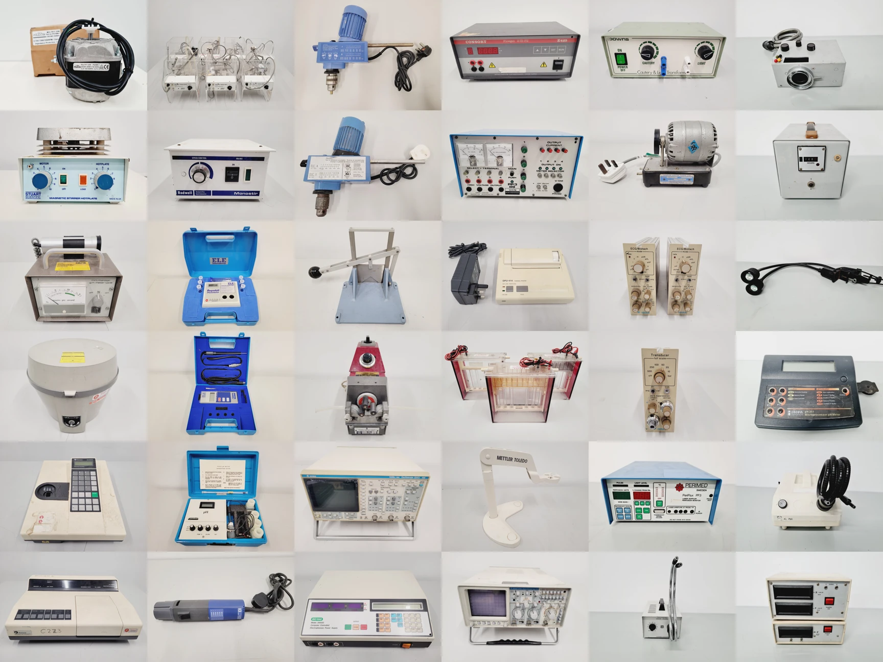 Mixed Job Lot of Laboratory Equipment - Mettler Toledo, Carl Zeiss, Consort, Bio