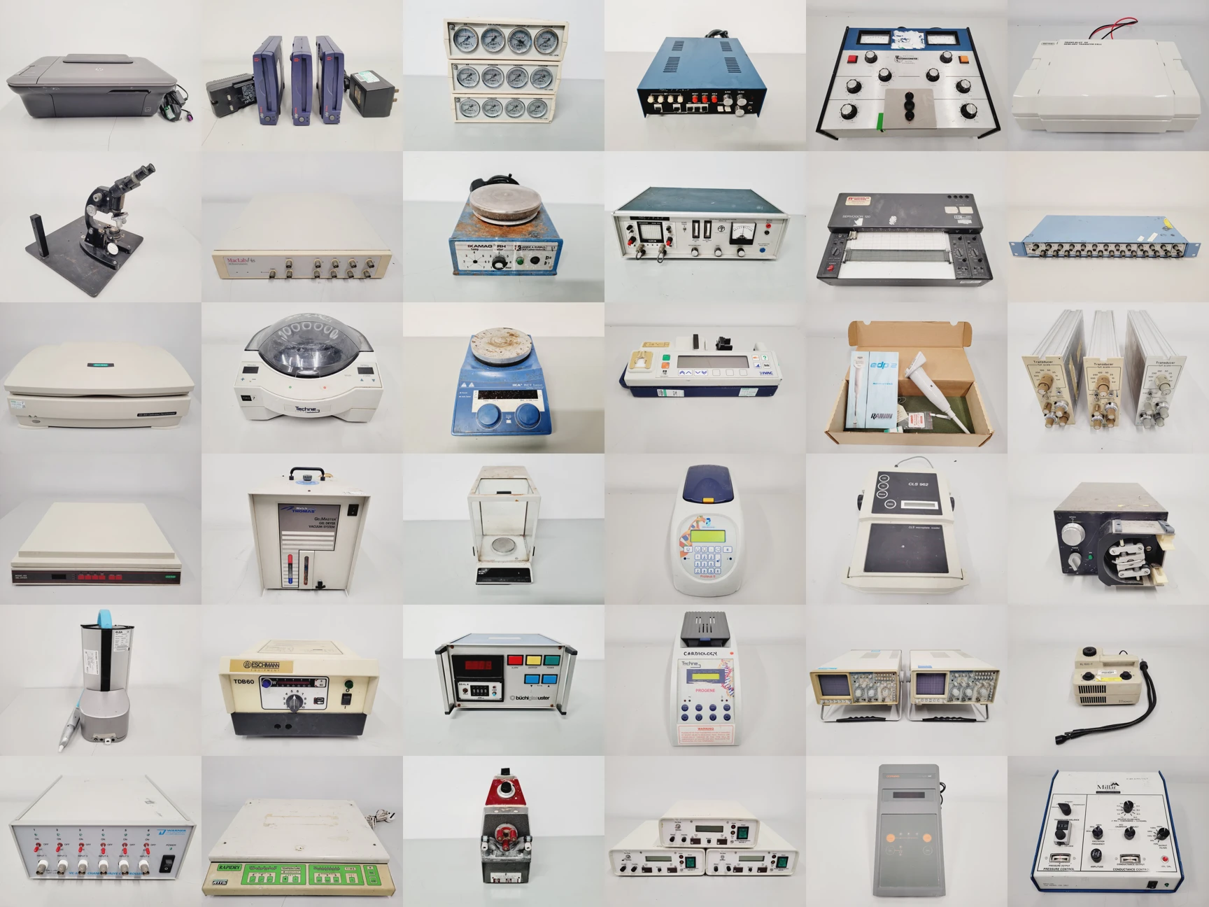 Mixed Job Lot of Laboratory Equipment - HP, IKA, Techne, Stuart, Phillips