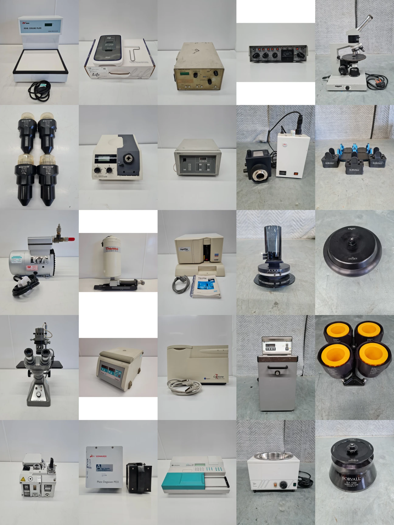 Job Lot of Mixed Laboratory Equipment - Kedee, Sigma, DVP, Olympus, Leybold etc.