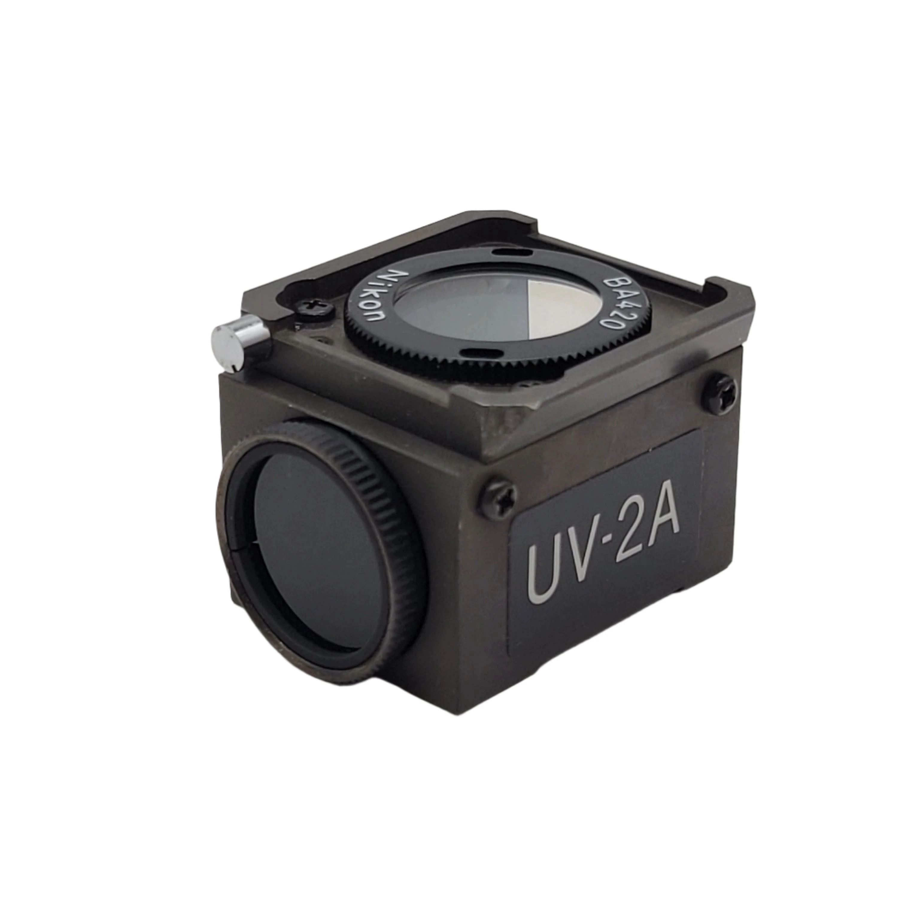 Nikon Microscope Fluorescence Filter Cube UV-2A DM400 Diaphot Labophot Optiphot