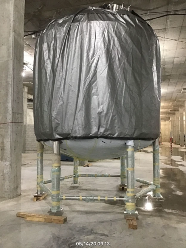 Storage tanks 24 300 L (PW and WFI)