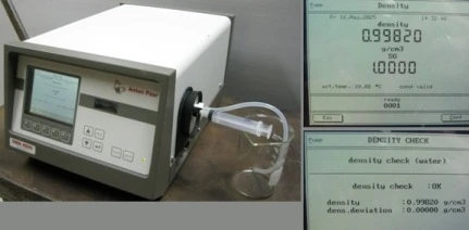 ANTON PAAR DMA 4500 DENSITY METER, TYPE: DMA 4500, NO: 80331650, POWER: 86-260 VOLTS, HERTZ: 48-62, 