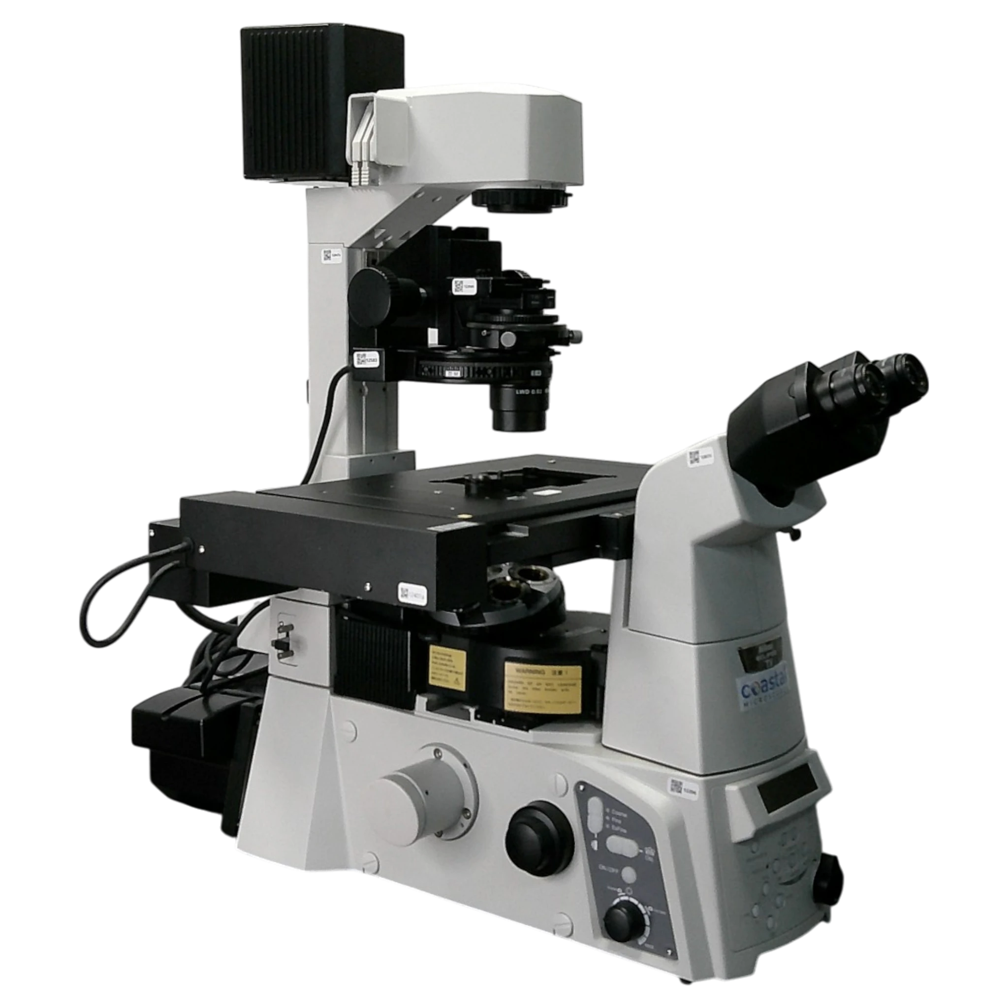 Nikon Eclipse Ti-E Inverted Phase Contrast Fluorescence Motorized w/ Optional Perfect Focus Microscope.