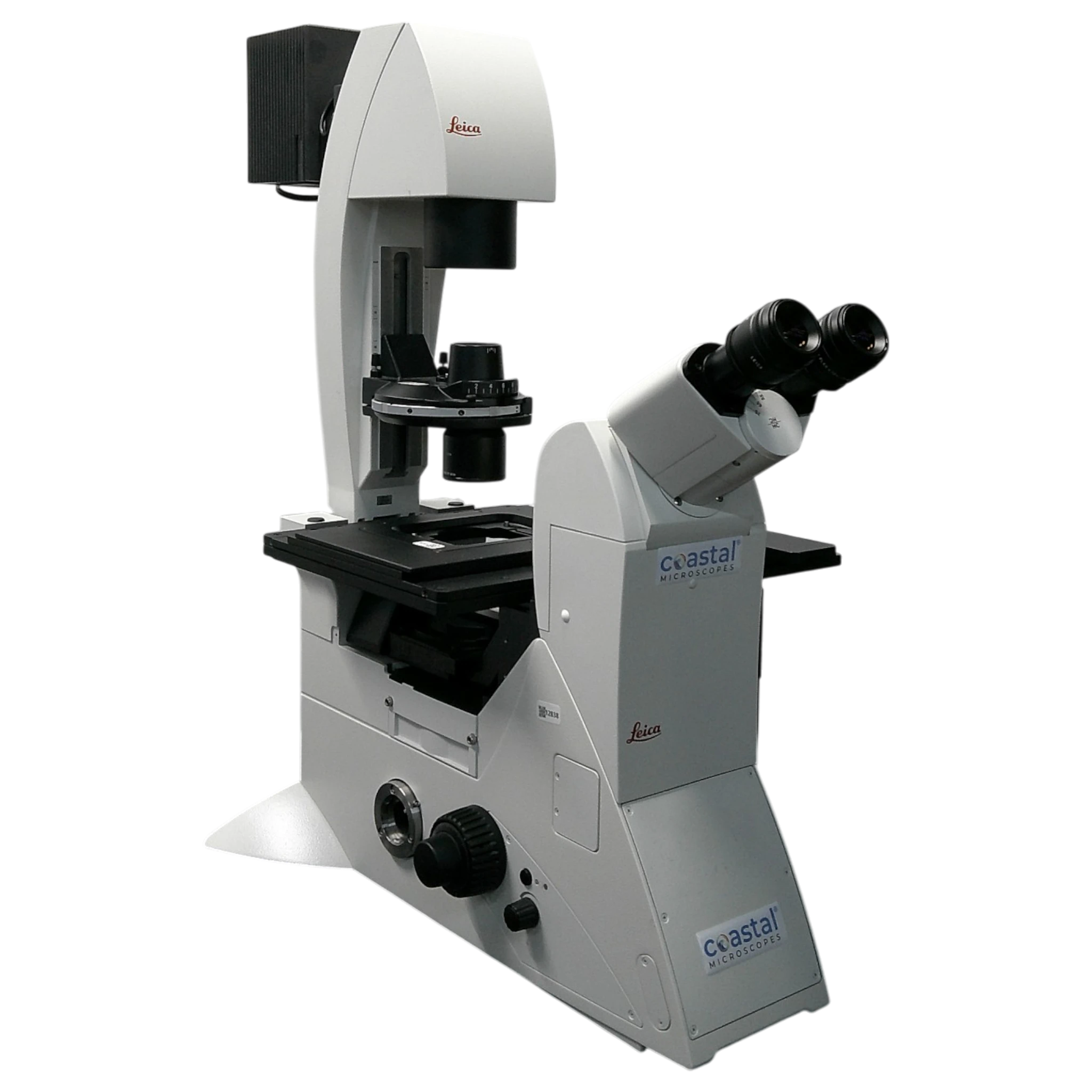 Leica DMI8 Inverted Phase Contrast Fluorescence Manual Microscope.