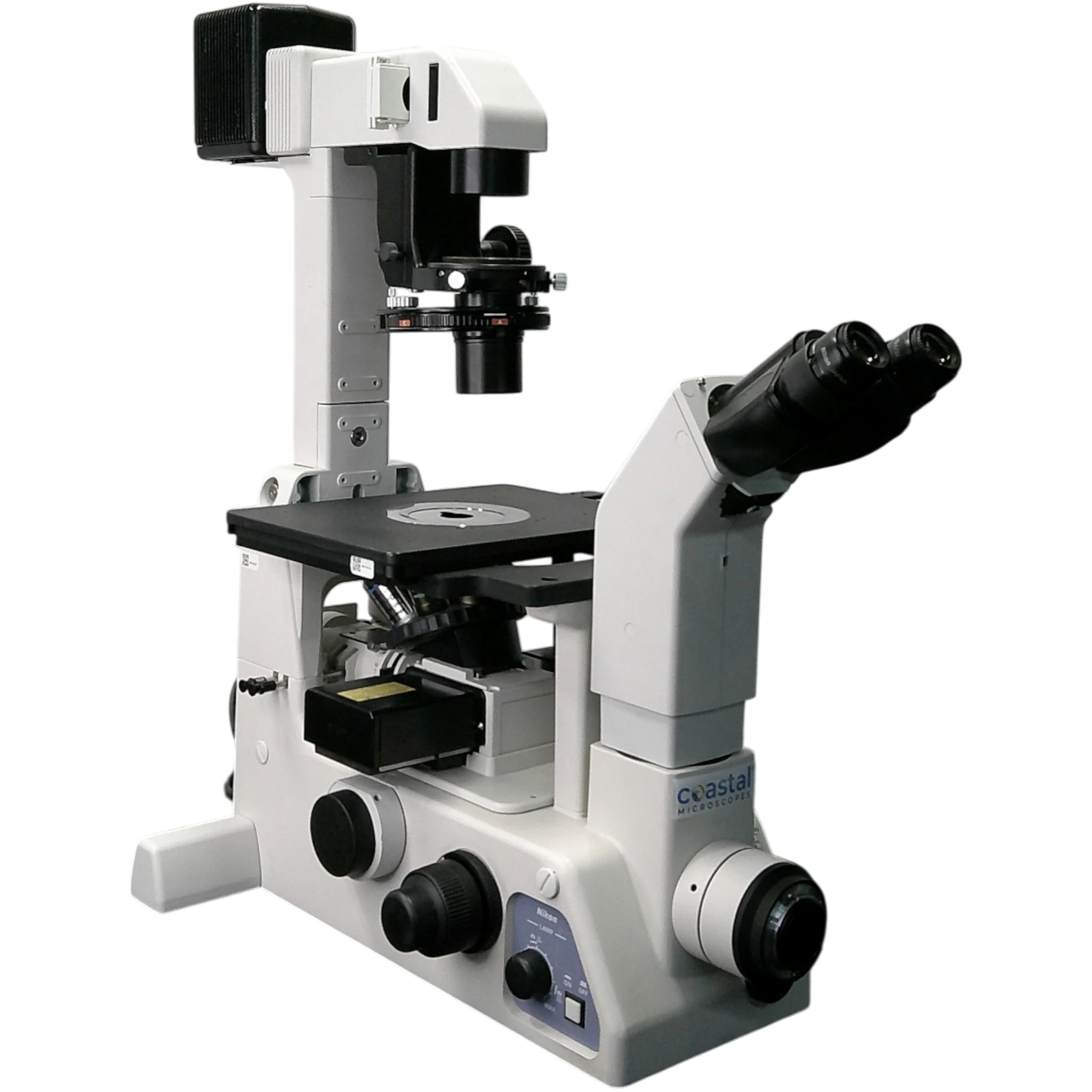 Nikon Eclipse TE300 Inverted Phase Contrast Fluorescence Microscope.
