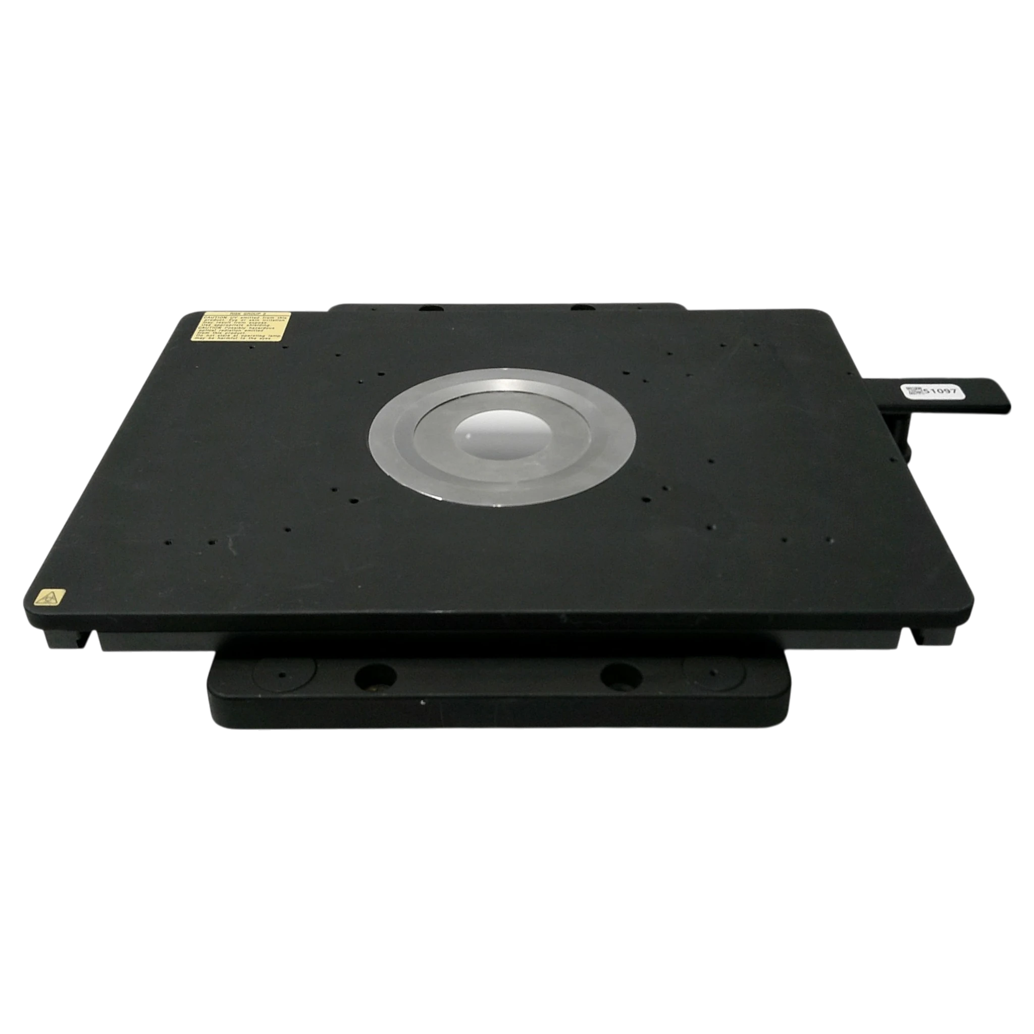 Nikon Rectangular Stage / Front Handle Microscope Stage.
