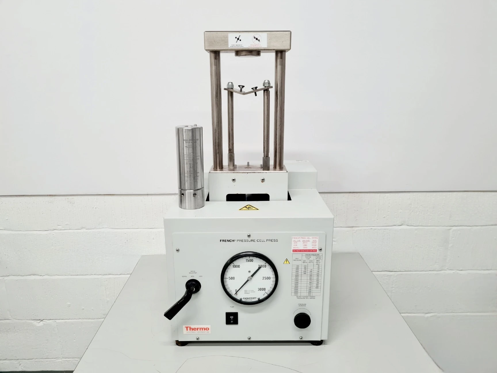 Thermo French Pressure Cell Press Model FA-078AE Lab