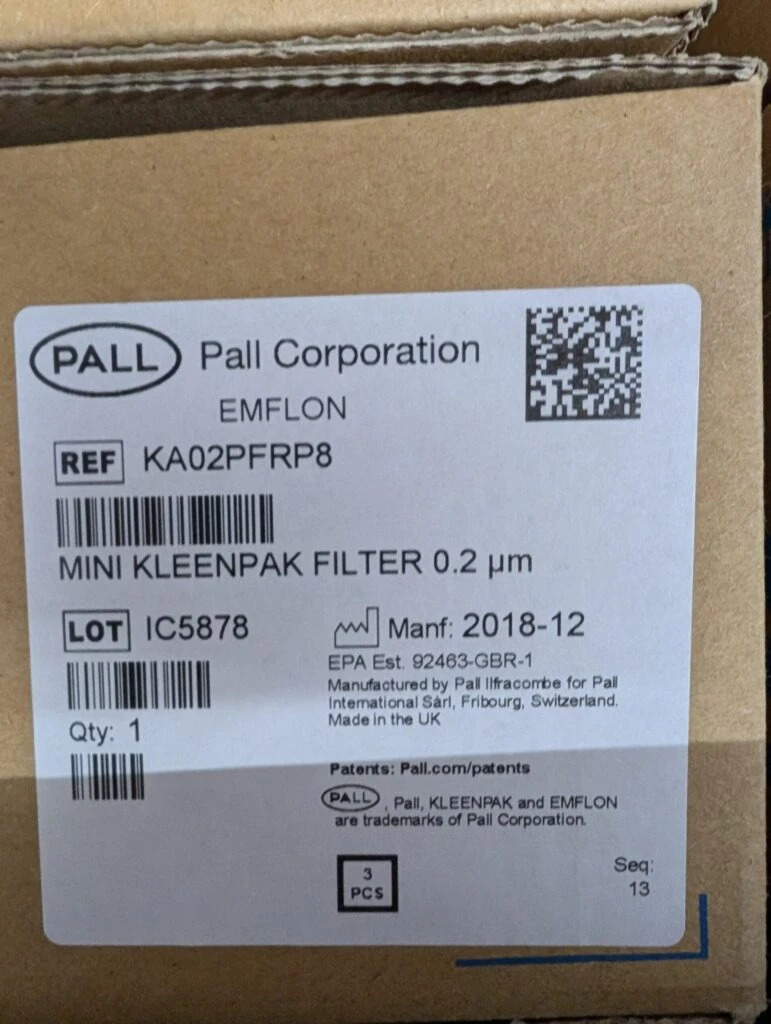 Pall Mini Kleenpak Filter 0.2um KA02PFRP8