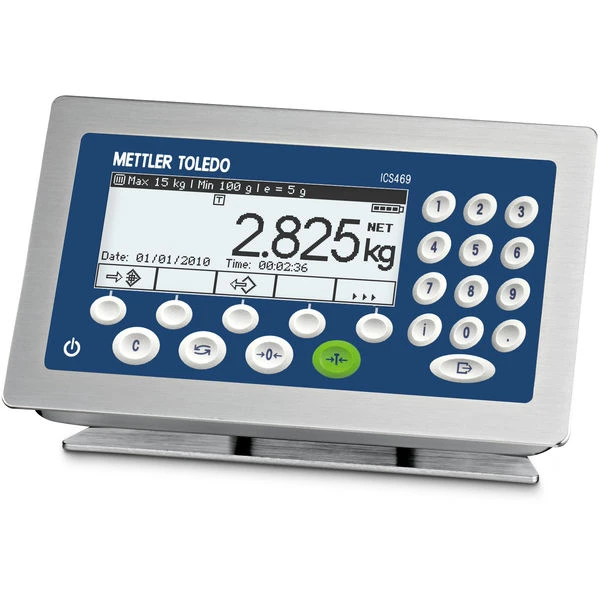 NEW &ndash; Mettler Toledo ICS469 Weighing Terminal and PBK989-AB60 High Precision Platform