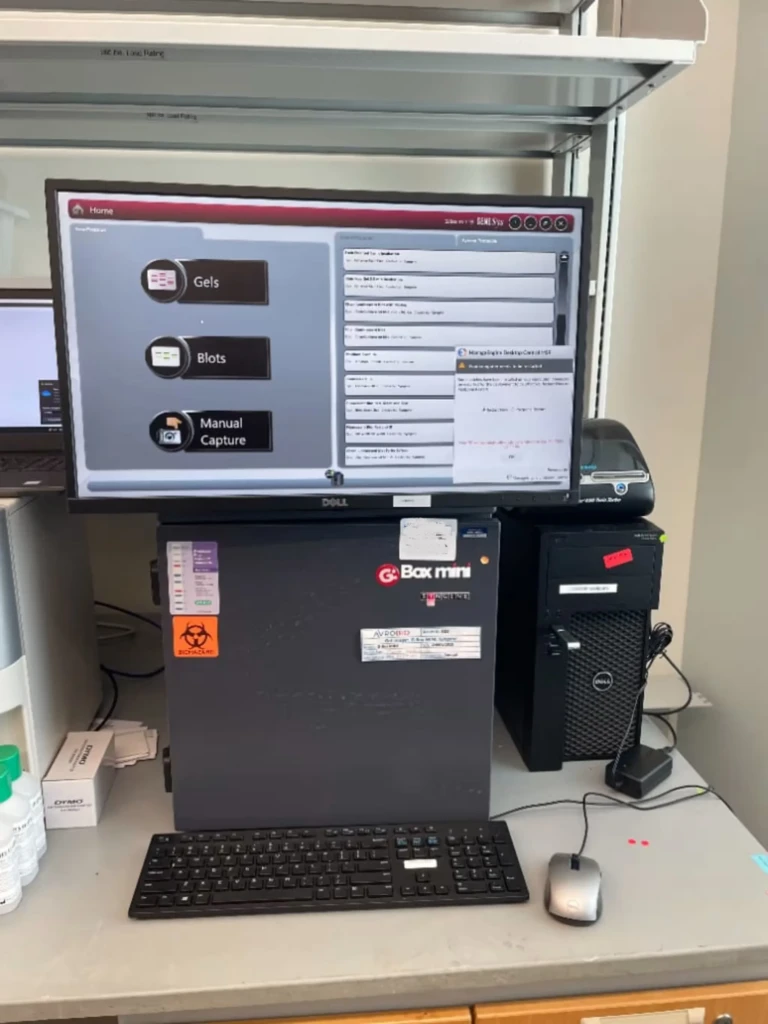 Syngene Gbox Mini Gel Imager Plus Software