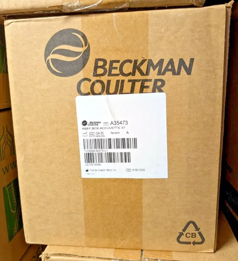Beckman Coulter Accuvette&trade; ST Sampling Vials with Caps, 200 x 25 mL &ndash; A35473