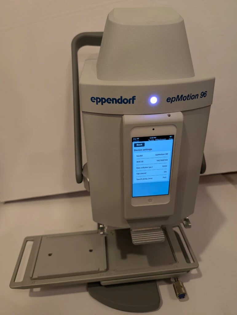 Eppendorf epMotion 96 with 2-position slider
