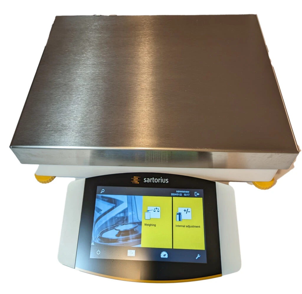 Sartorius MCA70201S-2S00-0 Cubis High Capacity Balance, 70,200 g x 100 mg