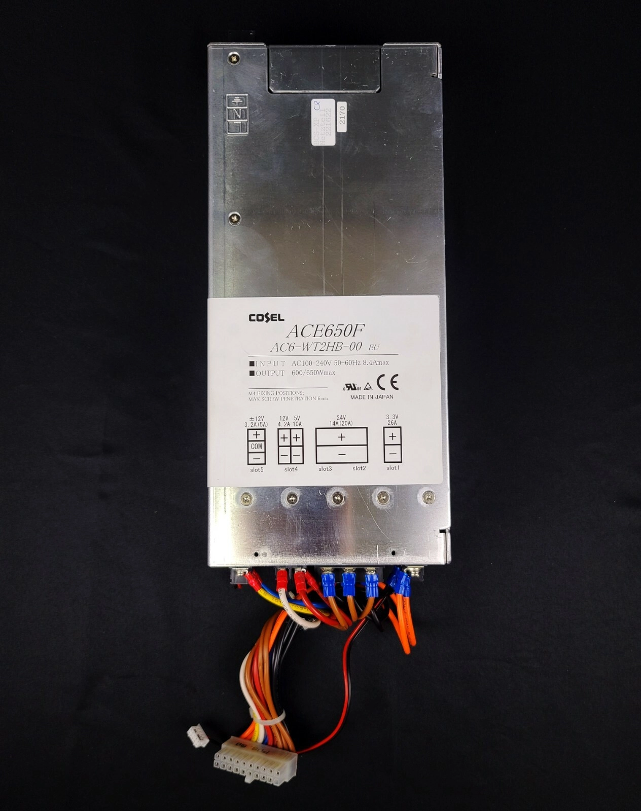 Cosel ACE650F AC6-WT2HB-00 EU Power Supply for Sie