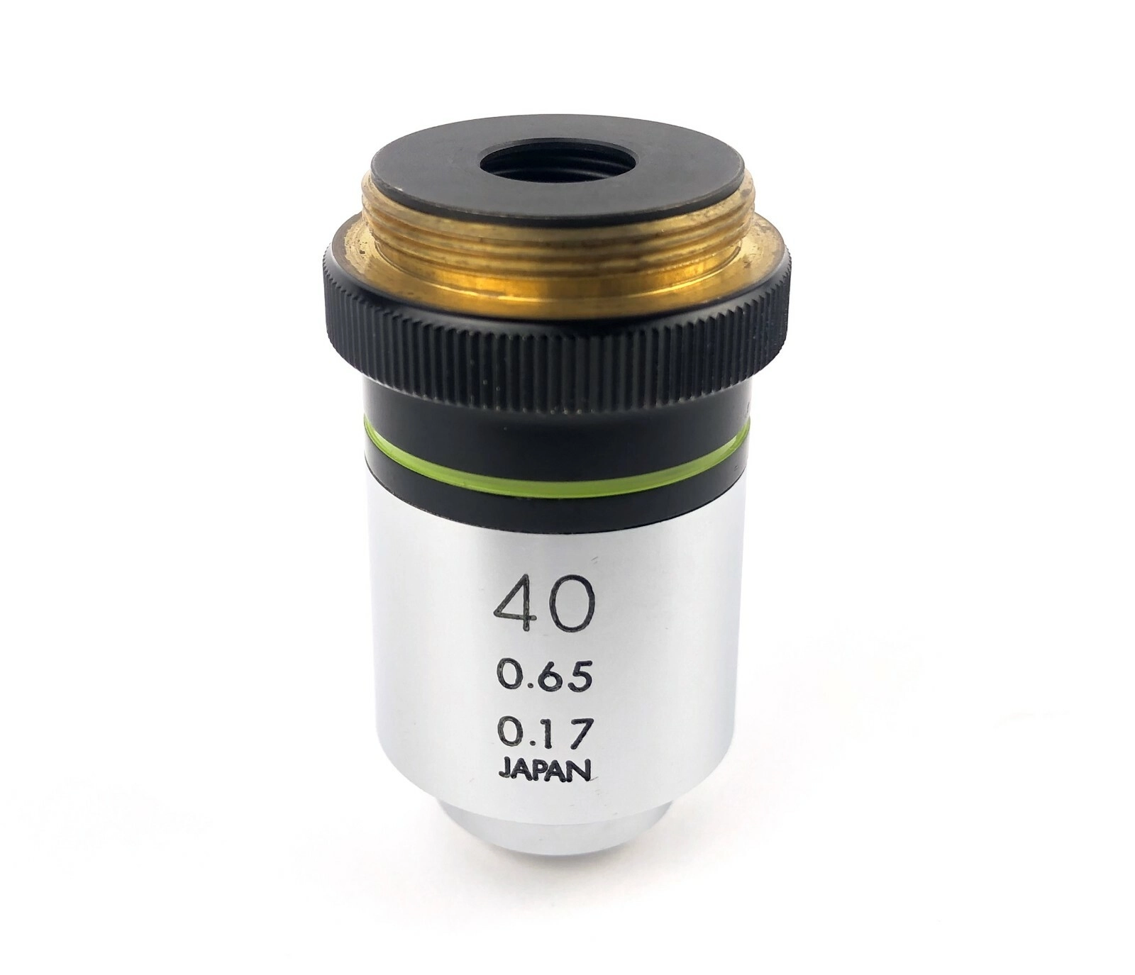 Olympus Microscope Objective 40x , 0.65 / 0.17 Jap