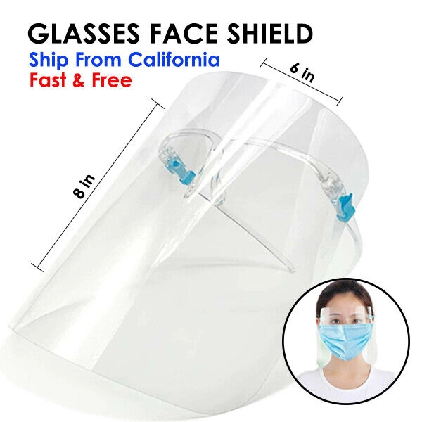 Safety Glasses Face Shield Protector Goggle Mask C
