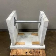 Granite 35" x 24" x 32" Tall Balance Anti Vibration Table