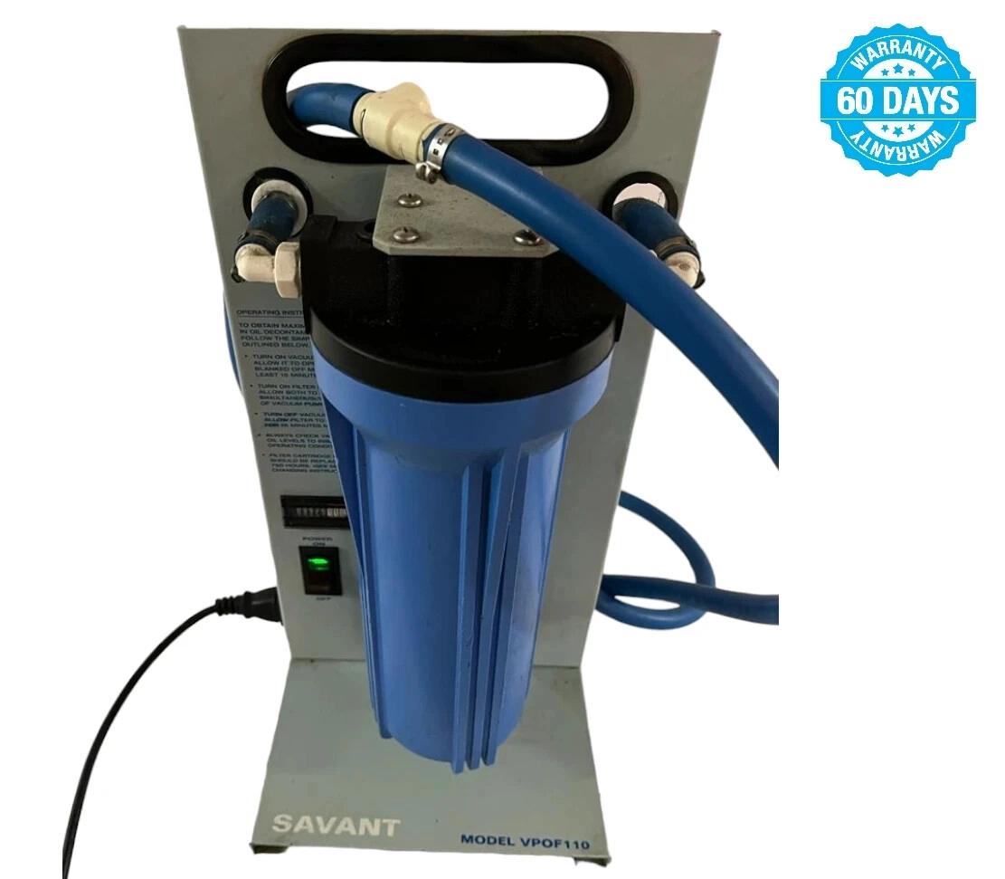 Savant VPOF110 Vacuum Pump  60 days warranty!!