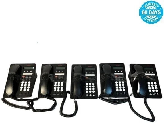 Avaya 1603-I BLK Global IP Phone (Lot of 5)