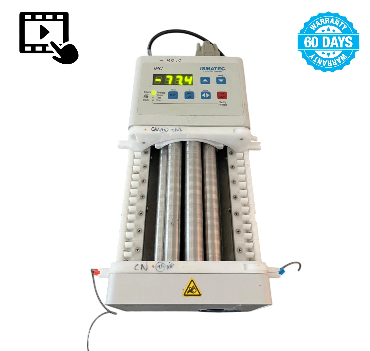 COLE PARMER ISMATEC ISM938E IPC High Precision Mul