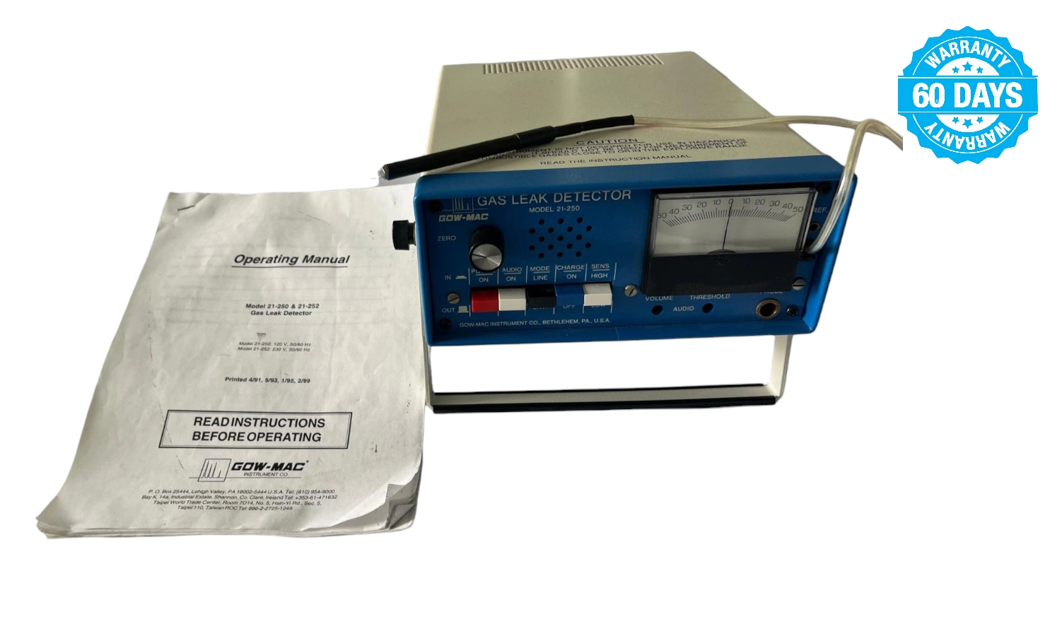 GOW-MAC Instrument Co. - Gas Leak Detector Model 2