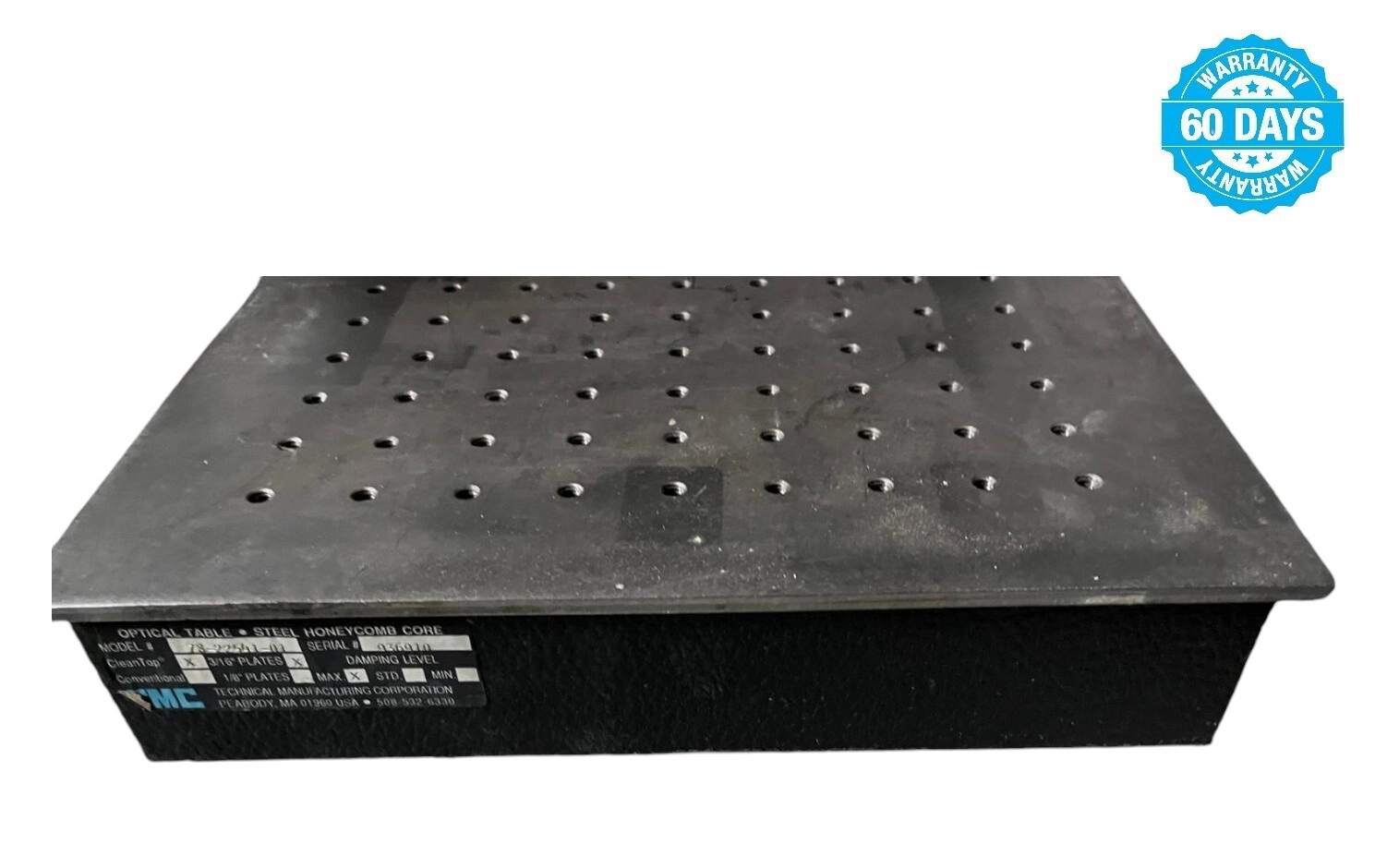 TMC Optical Table Steel Honeycomb Clean Top 78-225
