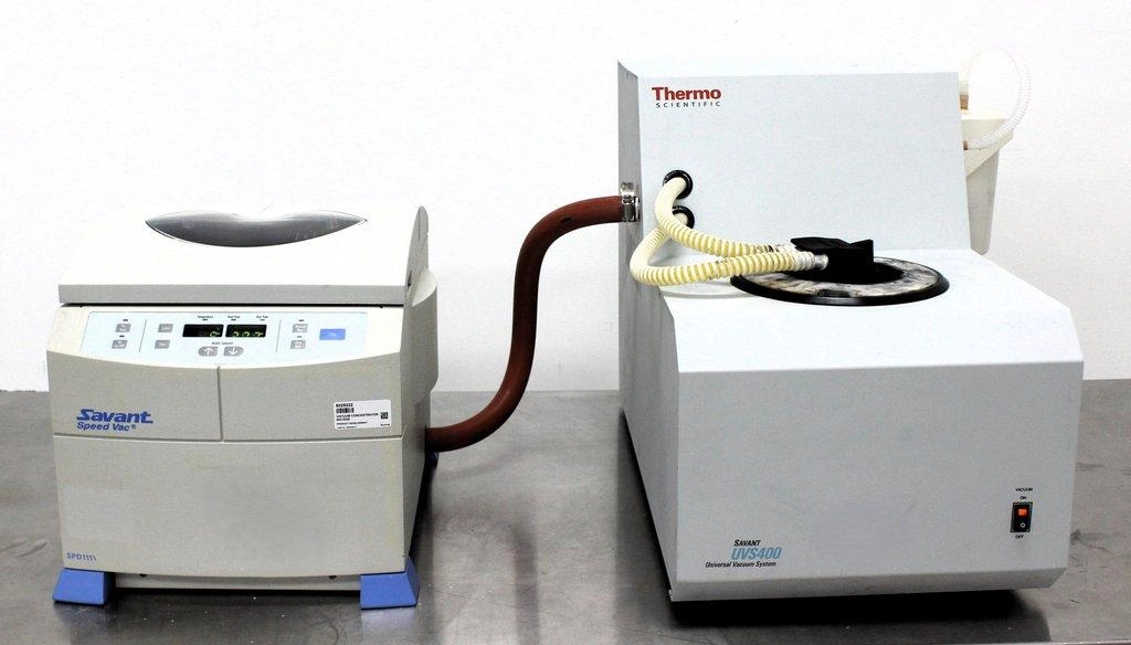 Thermo Savant SPD111V-115 &amp; UVS400-115 Lyophilizer / Speed Vac - 3380735