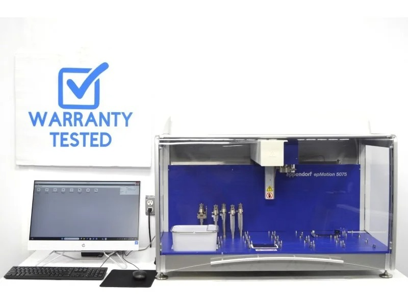 Eppendorf epMotion 5075 5075T Liquid Handler with 4 Pipetting Tools and Gripper