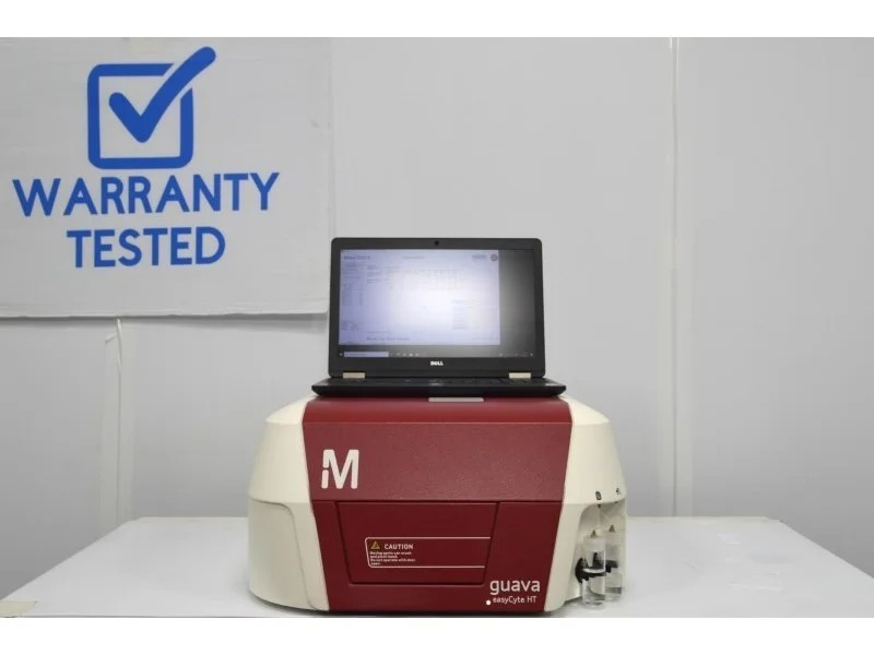 Millipore Cytek Guava EasyCyte 8HT Flow Cytometer (2)Lasers/(6)Colors/(8)Detectors Unit 2