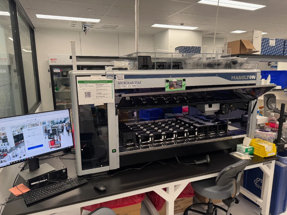 Hamilton Microlab Star Liquid Handler