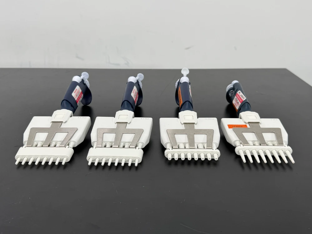 Gilson Pipetman Multichannel Pipettes - Quantity 4