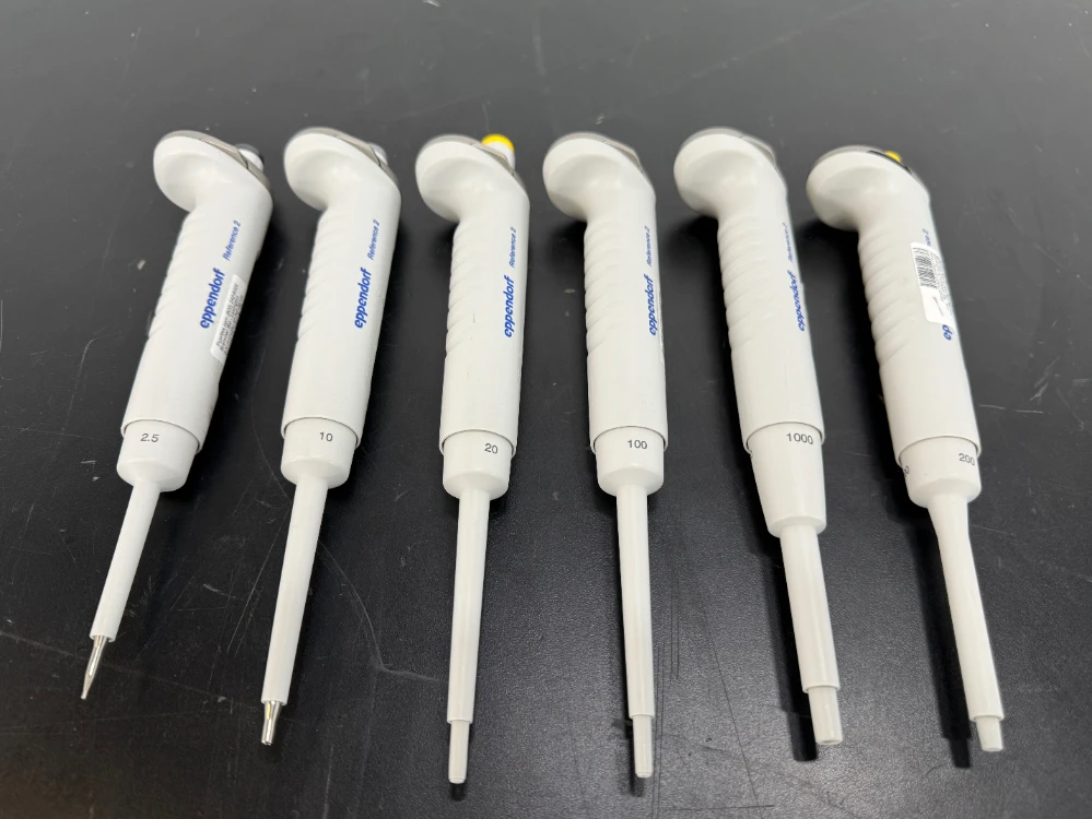 Eppendorf Reference 2 Single Channel Pipettes - Quantity 6
