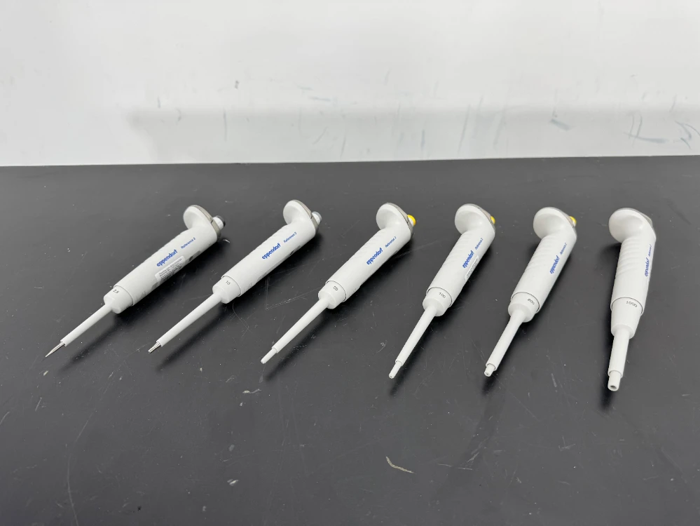 Eppendorf Reference 2 Single Channel Pipettes - Quantity 6
