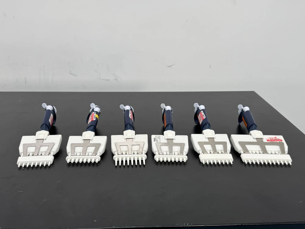 Gilson Pipetman Multichannel Pipettes - Quantity 6
