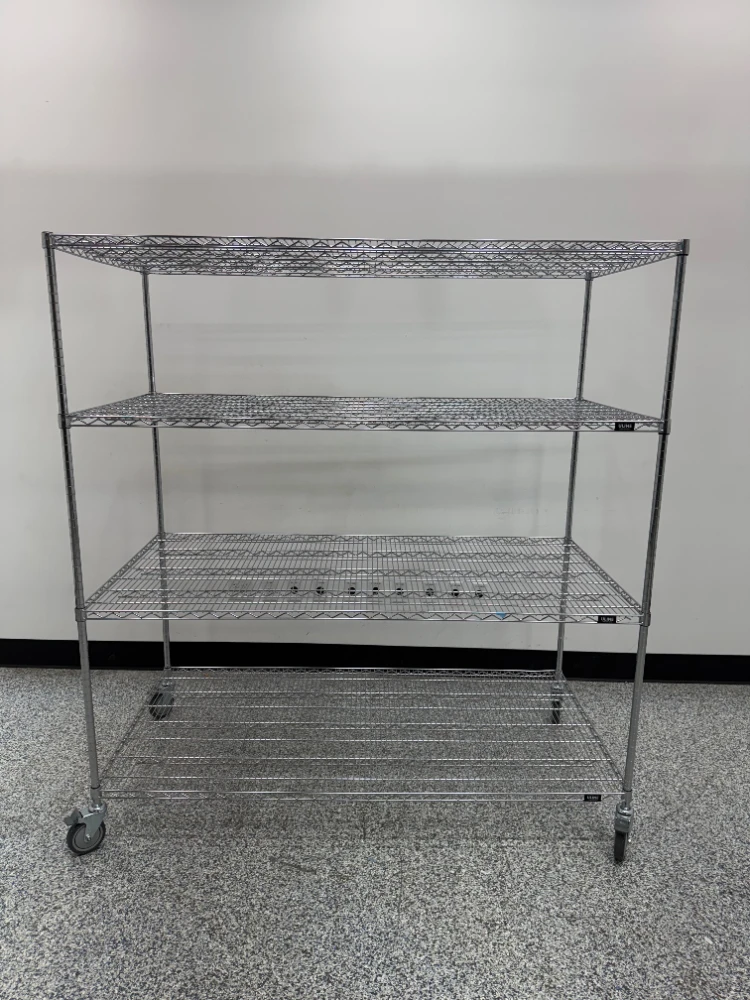 6' Portable Wire Shelving Unit