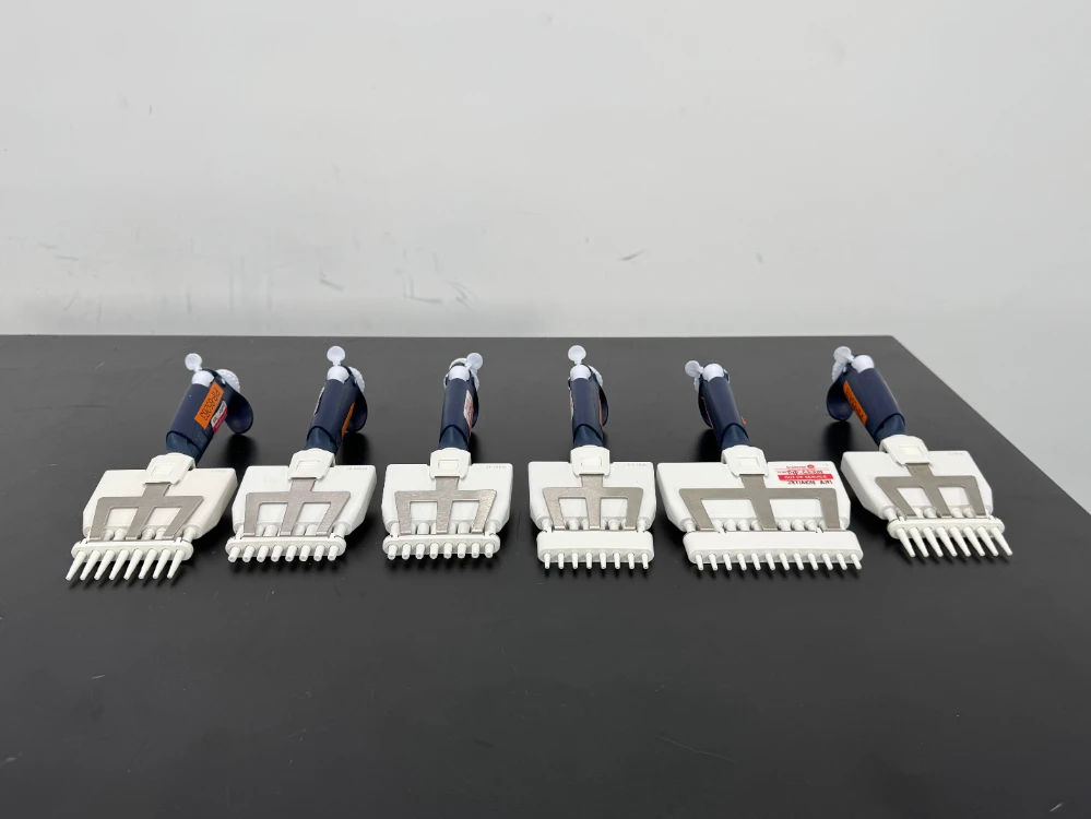Gilson Pipetman Multichannel Pipettes - Quantity 6
